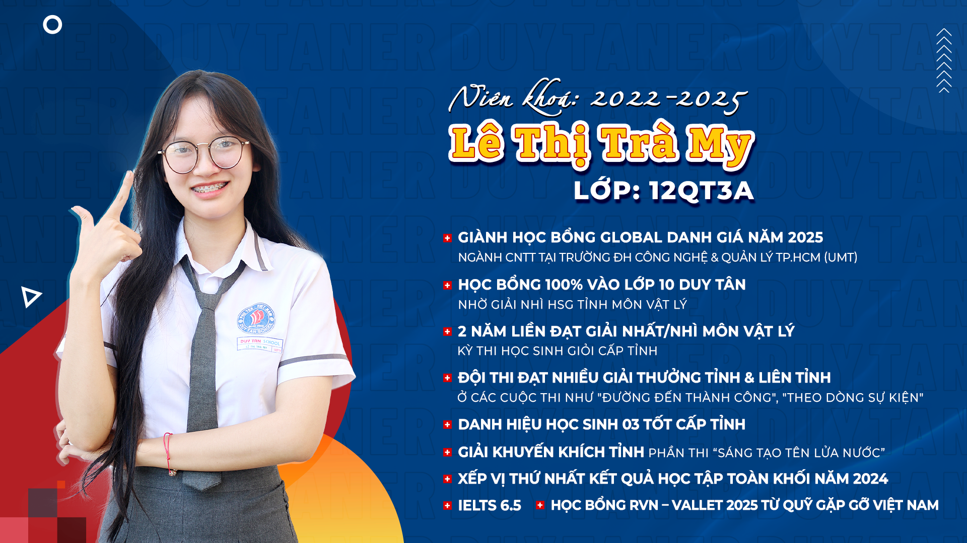LÊ THỊ TRÀ MY – NỮ SINH TRƯỜNG DUY TÂN TÀI NĂNG GHI DẤU ẤN VỚI LOẠT THÀNH TÍCH ẤN TƯỢNG
