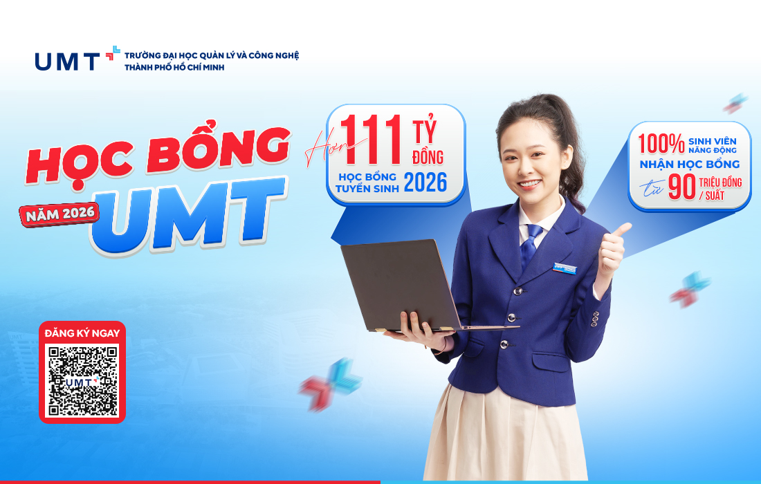 HỌC BỔNG UMT NĂM 2026