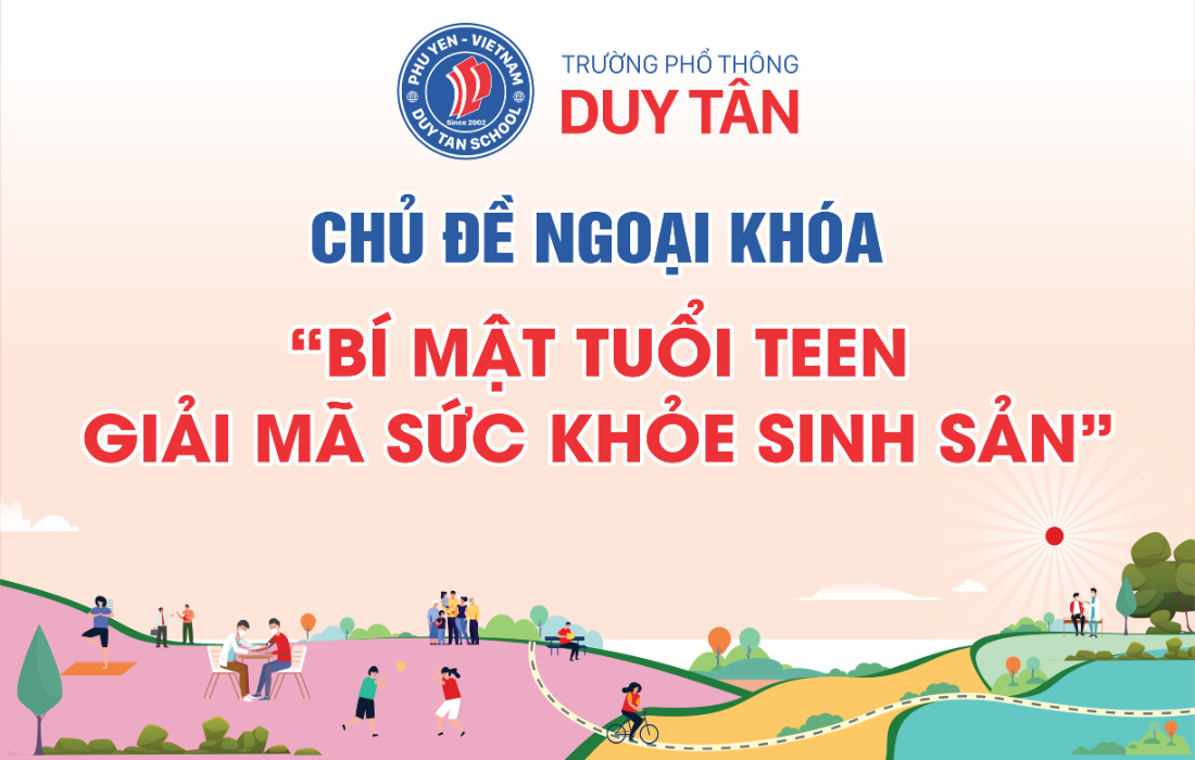 NGOẠI KHÓA “BÍ MẬT TUỔI TEEN – GIẢI MÃ SỨC KHỎE SINH SẢN”