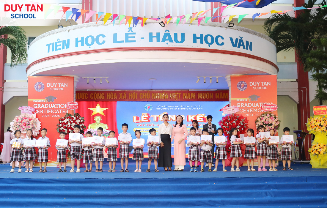 LỄ TỔNG KẾT CẤP TIỂU HỌC - TRUNG HỌC CƠ SỞ NĂM HỌC 2024-2025