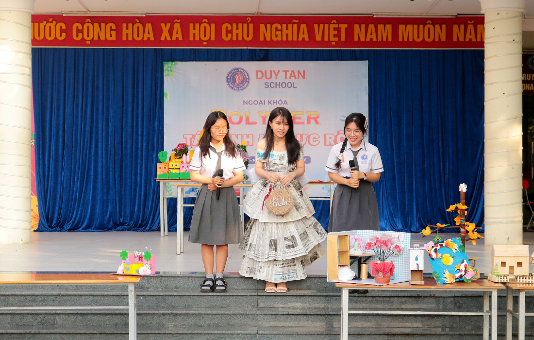 NGOẠI KHÓA TỔ HÓA HỌC: POLYMER – TÁI SINH ĐỂ RỰC RỠ