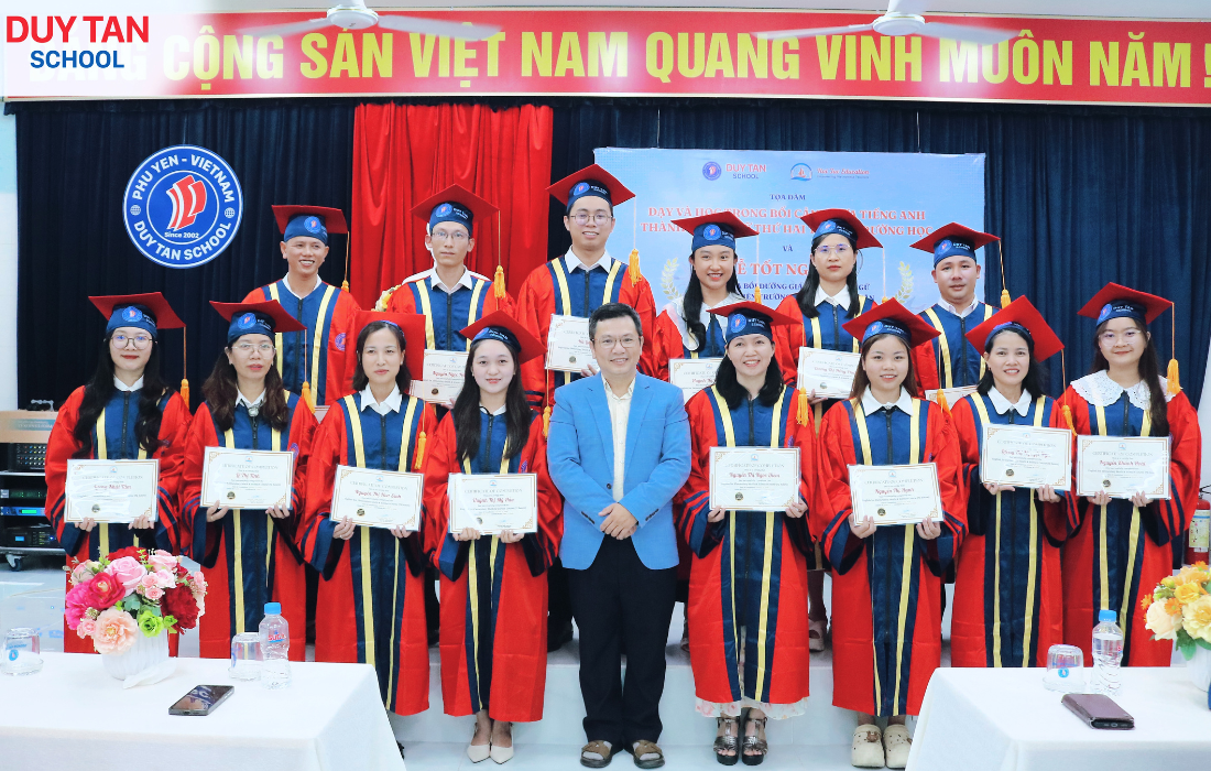 DUY TÂN: 24 NĂM SẴN SÀNG HƯỚNG ĐẾN CHƯƠNG TRÌNH SONG NGỮ
