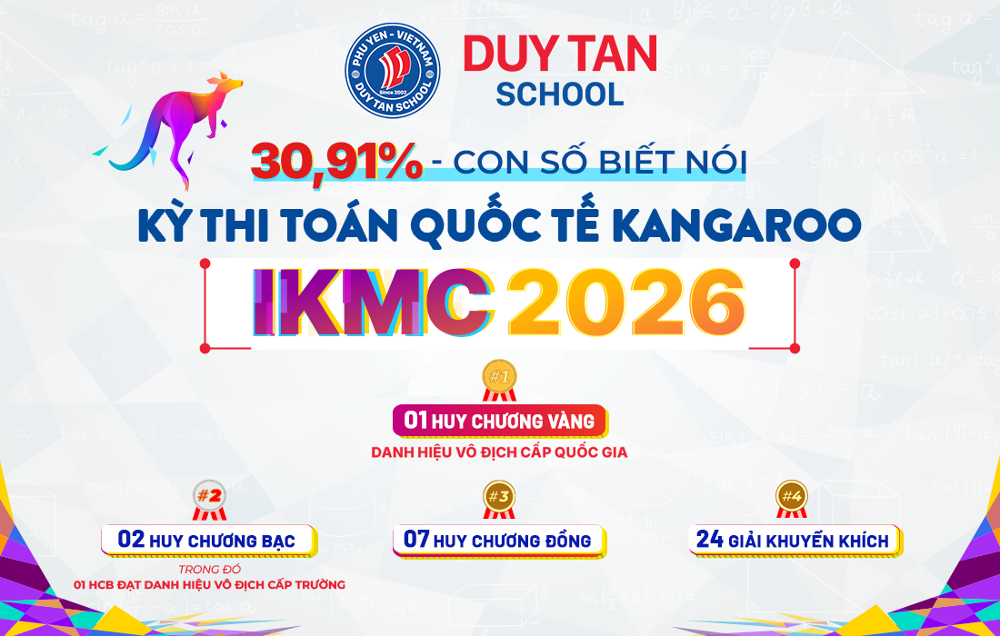 30,91% – DẤU ẤN TĂNG TRƯỞNG ẤN TƯỢNG TẠI KỲ THI IKMC 2026