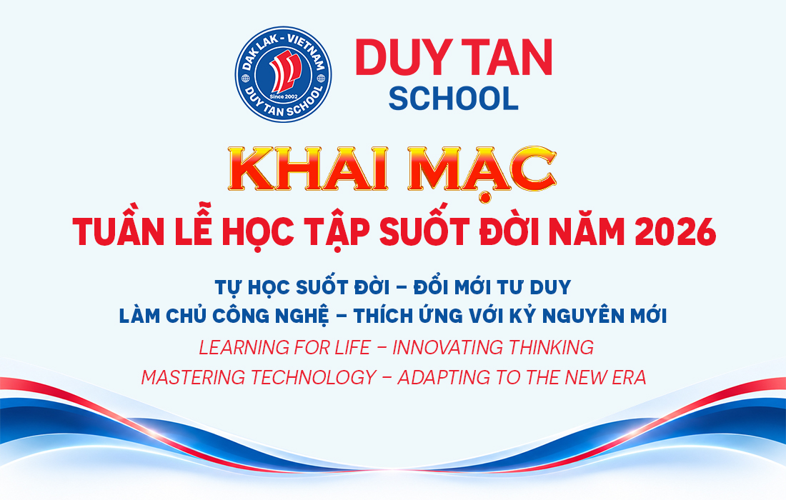 KHAI MẠC TUẦN LỄ HỌC TẬP SUỐT ĐỜI NĂM 2026